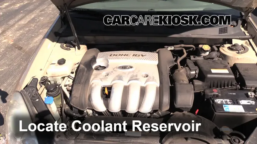 2007 Kia Optima EX 2.4L 4 Cyl. Coolant (Antifreeze)